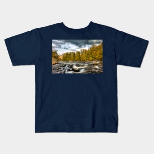 Aysgarth Falls Upper Falls Yorkshire Dales Kids T-Shirt